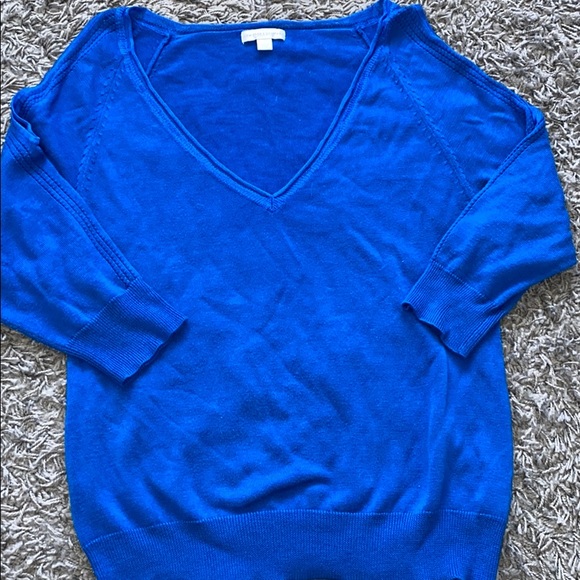 New York & Company Cold Shoulder Sweater - Picture 3 of 10